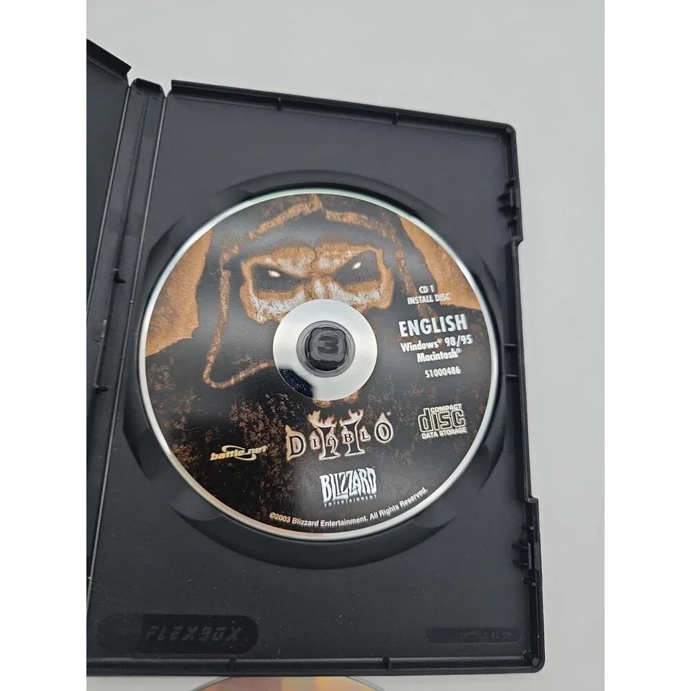 DIABLO II 2 Best Seller Series Blizzard PC MAC Video Game